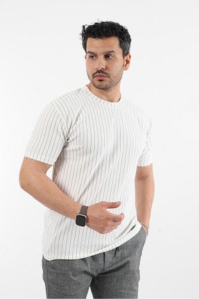 تیشرت سفید مردانه یقه دوچرخه Rodrigo - کد 937489468