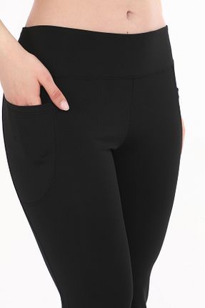 ساق شلواری اسپرت مشکی زنانه بلند Sh Mağazacılık - کد 937685578
