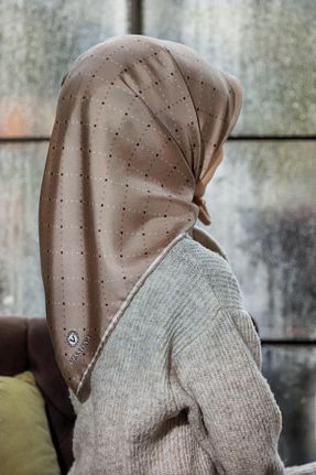 روسری بژ İpek Tivil Vissona - کد 921553817