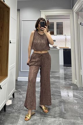 ست بالاتنه و پائین تنه رنگی زنانه پلی استر Banu Angay - کد 937508760