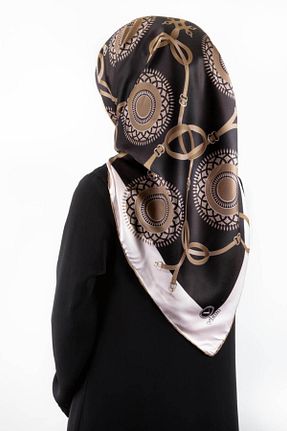 روسری بژ پلی استر VİOLLA - کد 882323396
