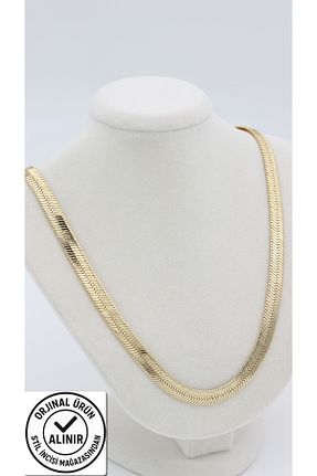 گردنبند استیل ( فولاد ) زرد زنانه استیل (فولاد) XUPING JEWELRY - کد 886605728