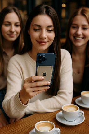 کاور و قاب بژ iPhone 15 Pro Max L