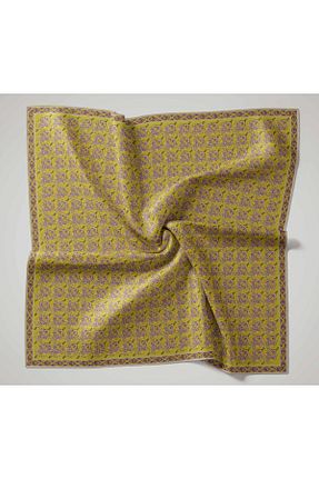 روسری سبز پنبه ای Silk Home - کد 929818616
