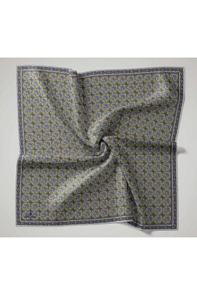 روسری طوسی پنبه ای Silk Home - کد 929818940