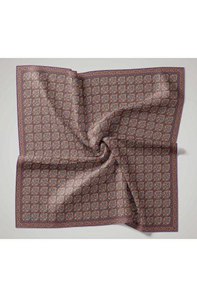 روسری قهوه ای پنبه ای Silk Home - کد 929818760
