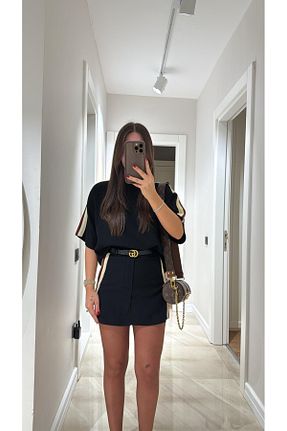 ست بالاتنه و پائین تنه مشکی زنانه بافتنی Boutique Sirena - کد 937517990