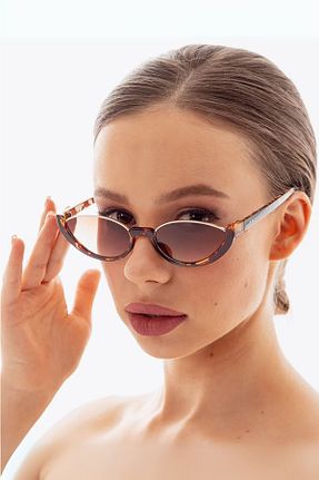 عینک آفتابی قهوه ای زنانه 50 REN EYEWEAR - کد 706170607