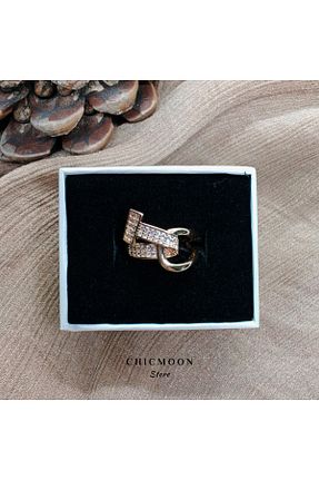 انگشتر استیل (فولاد) طلائی استیل (فولاد) CHICMOON STORE - کد 937560816