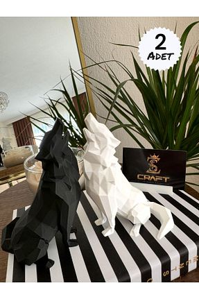 اجسام تزئینی و بیبلو مشکی پلاستیک zscraft - کد 875700426