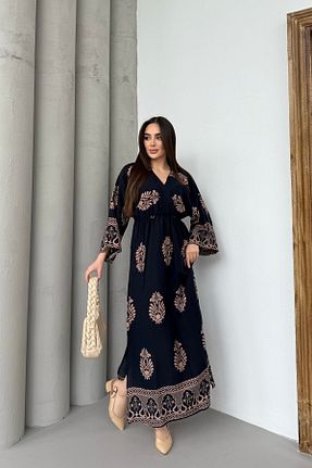 لباس مشکی زنانه بافتنی Mezka - کد 937583983