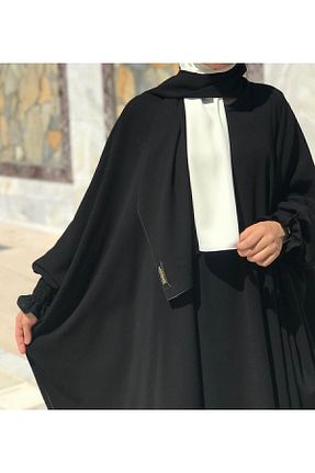 ست بالاتنه و پائین تنه حجاب مشکی زنانه سایز بزرگ NAKŞİDİL - کد 339554607