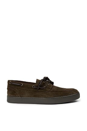 کفش کژوال سبز مردانه جیر Deery - کد 852692336
