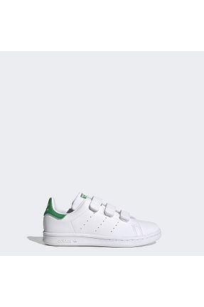 کفش اسنیکر سفید بچه گانه چسبی adidas - کد 794301823