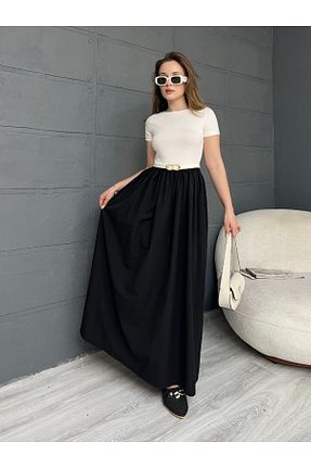 لباس مشکی زنانه بافتنی Haklife - کد 937608641
