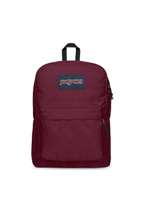 کیف مدرسه زرشکی زنانه پارچه ای Jansport - کد 322720131