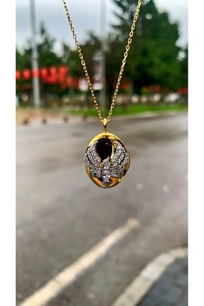 گردنبند نقره طلائی زنانه 925 عیار TRİA SİLVER - کد 937699621