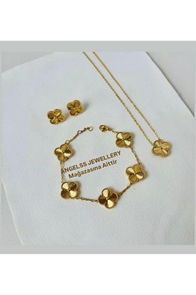 گردنبند استیل ( فولاد ) زرد استیل (فولاد) ANGELSS JEWELLERY - کد 937707273
