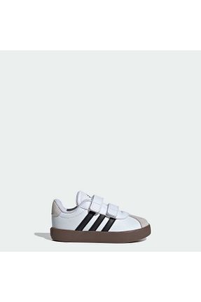 کفش پیاده روی سفید بچه گانه چرم مصنوعی adidas - کد 828100405