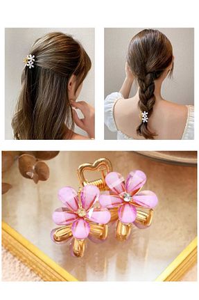 گیره سر بنفش زنانه Eva Rose - کد 937731746