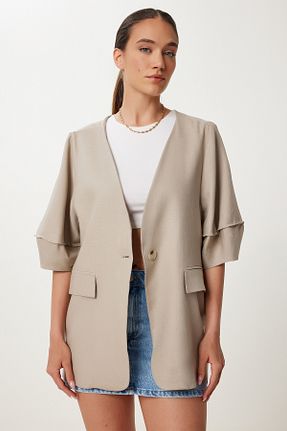 کت مشکی زنانه اورسایز Lovelyİstanbul - کد 937774151