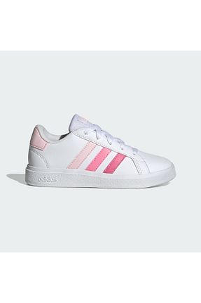 کفش پیاده روی سفید بچه گانه چرم مصنوعی adidas - کد 833114318