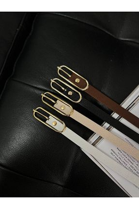 کمربند رنگی زنانه چرم مصنوعی Damla - کد 937774886