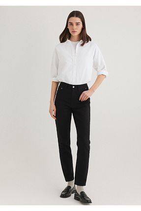 شلوار جین مشکی زنانه پاچه تنگ Mavi - کد 380257482