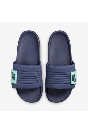 دمپائی اسپرت سرمه ای زنانه چرم مصنوعی Nike - کد 938079948