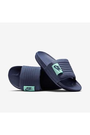 دمپائی اسپرت سرمه ای زنانه چرم مصنوعی Nike - کد 938079948