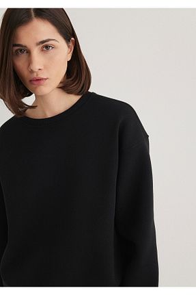 سوئیشرت طوسی زنانه ساده Mavi - کد 756579537