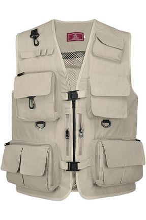 جلیقه خاکی مردانه رگولار Morelian Outdoor - کد 937794628