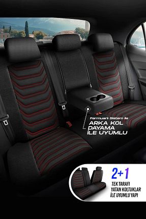 روکش صندلی خودرو مشکی Panda Kılıf - کد 289842917