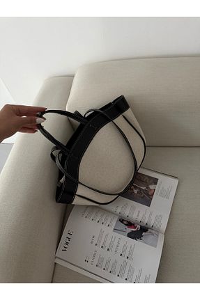 کیف دوشی بژ زنانه چرم مصنوعی ALTUDA - کد 938107282