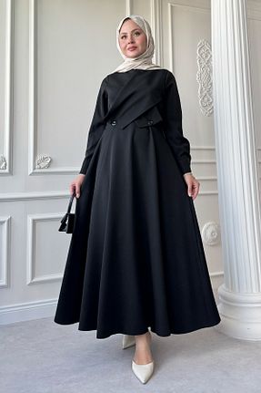 لباس حجاب مشکی زنانه رگولار InStyle - کد 937812218