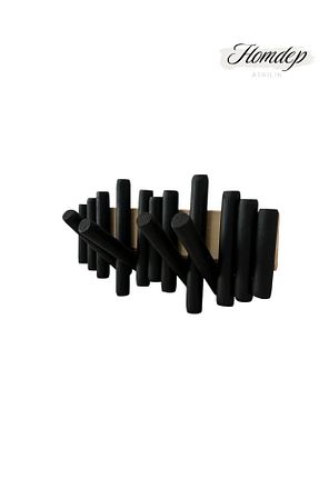 چوب لباسی مشکی چوب HOMDEP - کد 868301457