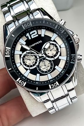 ساعت مچی طوسی مردانه 41-45 میلی متر Choppers - کد 937816685