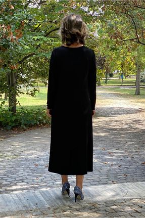 لباس مشکی زنانه بافتنی Nevin Kaya Moda - کد 144392246