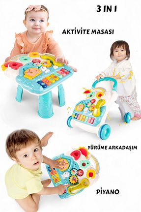 اسباب بازی های خزیدن فیروزه ای YILDIRIM OYUNCAK - کد 936901052