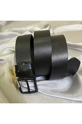 کمربند مشکی مردانه چرم خالص essacraft - کد 917816515