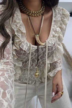 گردنبند جواهر رنگی زنانه BYP Atelier - کد 937827437