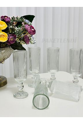 لیوان نارنجی شیشه PAKETLENDİ - کد 882615957