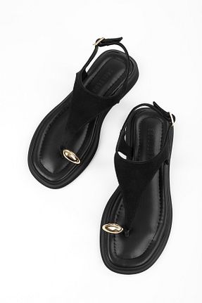صندل رنگی زنانه پاشنه تخت Shoeberry - کد 932800244