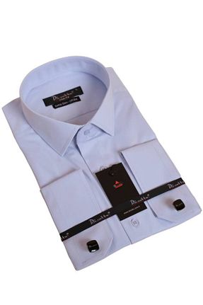 پیراهن آبی مردانه اسلیم فیت Dicotto - کد 741561275