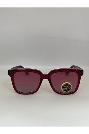 عینک آفتابی قرمز زنانه 53 HİLLS TOP EYEWEAR - کد 937849602