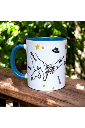 لیوان آب آبی پرسلن mugshop - کد 937856371