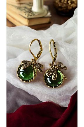 گوشواره جواهر سبز زیرکن MIRADA JEWELRY - کد 937366116