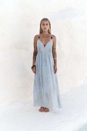 لباس رنگی زنانه رگولار MAİ COLLECTİON - کد 934120886