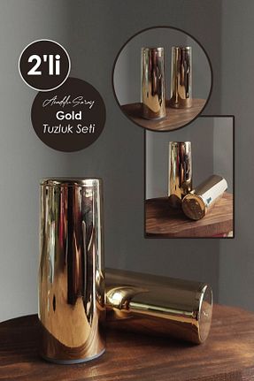 نمکدان طلائی پلاستیک Anadolu Saray - کد 784830900