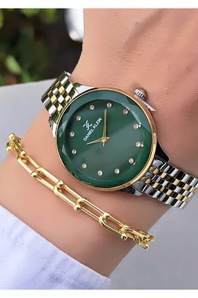 ساعت مچی زرد زنانه 31-35 میلی متر Daniel Klein - کد 937867905